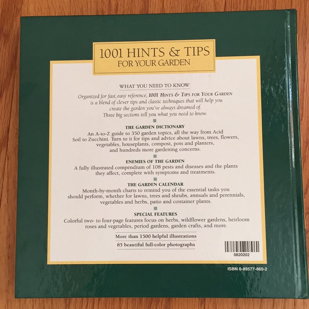 Garden Hints & Tips Book - Picture 2 of 2
